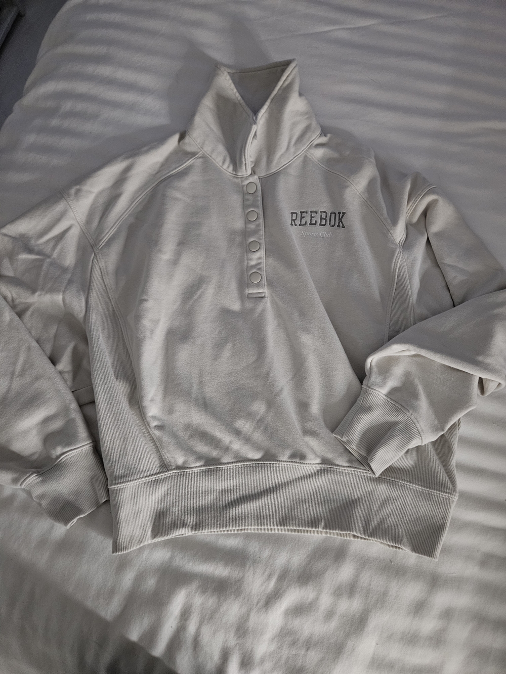 Reebok Snap-Placket Pullover
